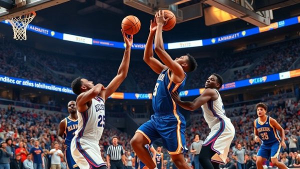 Michigan basketball first loss captured during intense game moment.