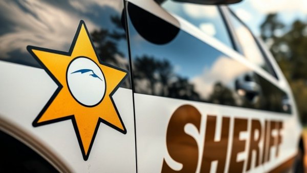 Sheriff vehicle from Jackson County related to a fatal crash on M-60.