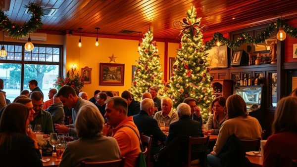 Michigan Celebrates Small Business winners gathering in a cozy cafe.