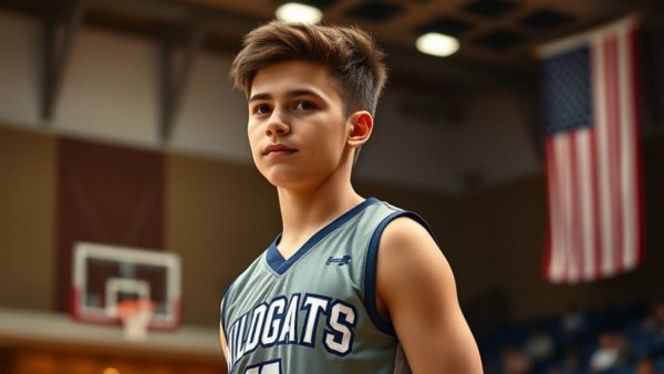 Cam Ryans Gatorade Player of the Year in Wildcats jersey.