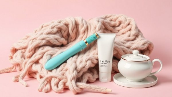 Assortment of self-care gifts for relaxation including a plush blanket, tea set, and beauty items.