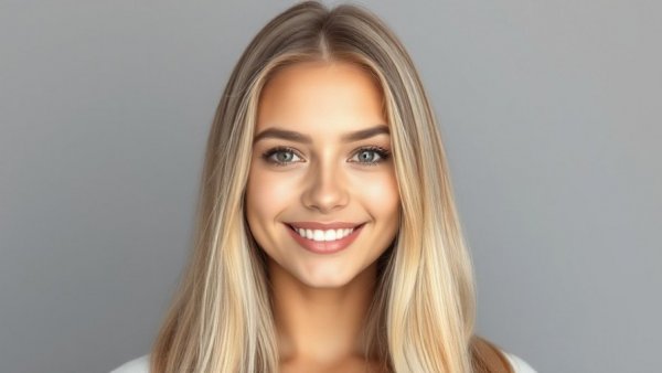 Smiling woman exemplifying trust, relating to spouse medical privacy.