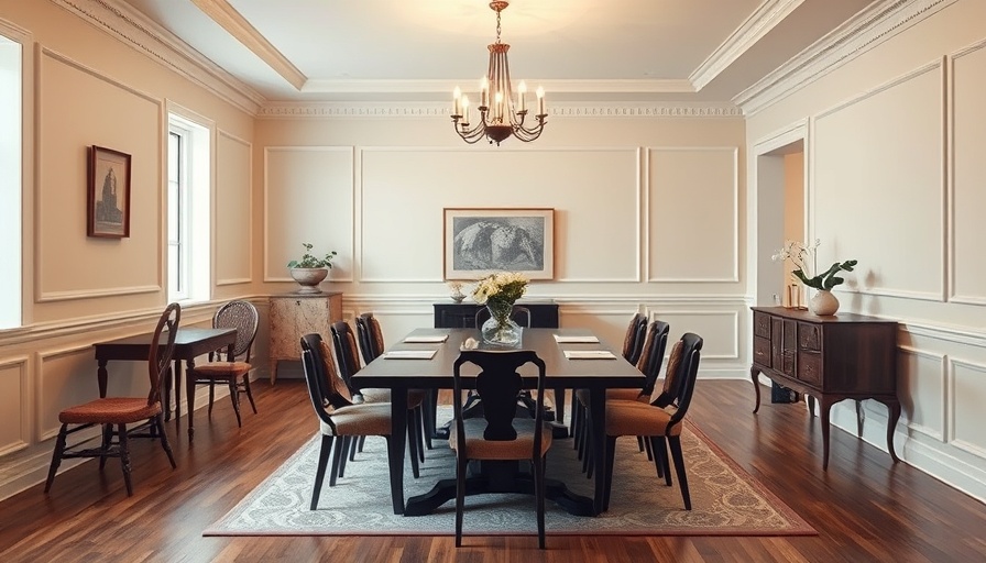 Spacious dining area ready for kitchen transformation for busy families.