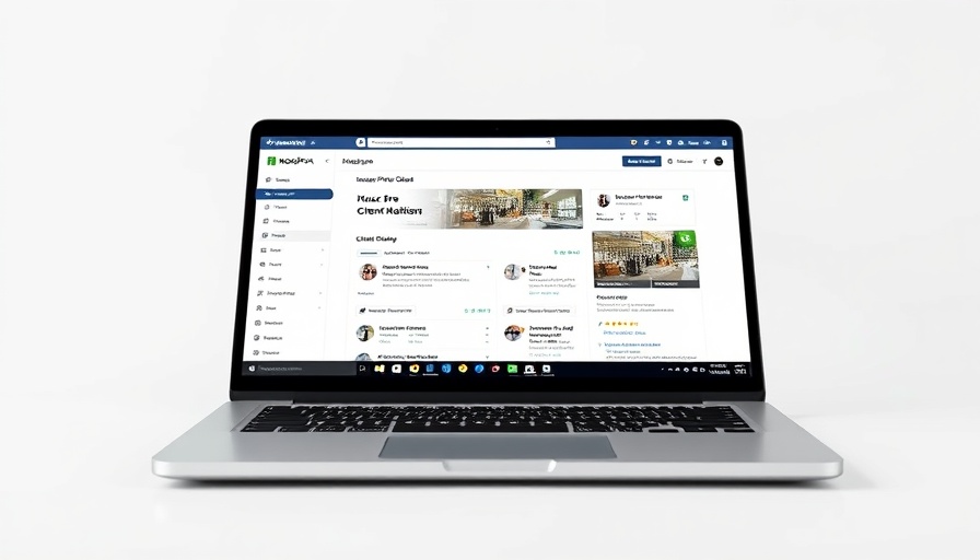 Houzz Pro Client Dashboard on a sleek laptop screen, modern interface.