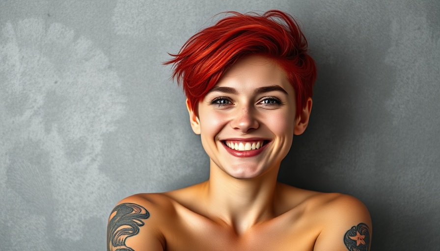 Relaxed leader with red hair showing casual involvement.