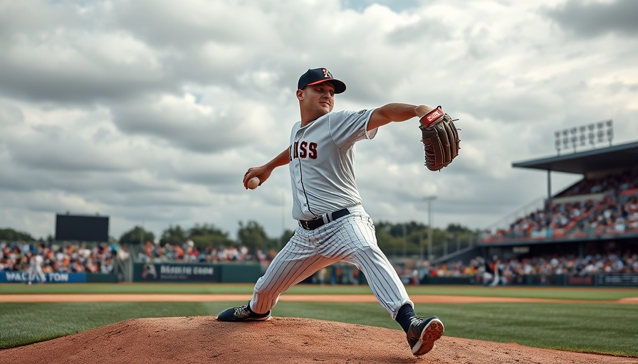 Grass Lake baseball conference championship action on the field.