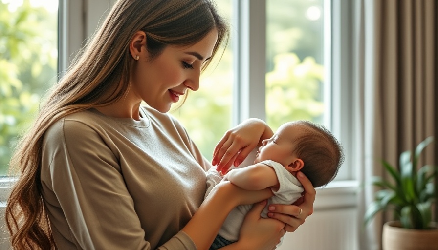Mother breastfeeding baby, exploring how much breast milk a baby is getting.