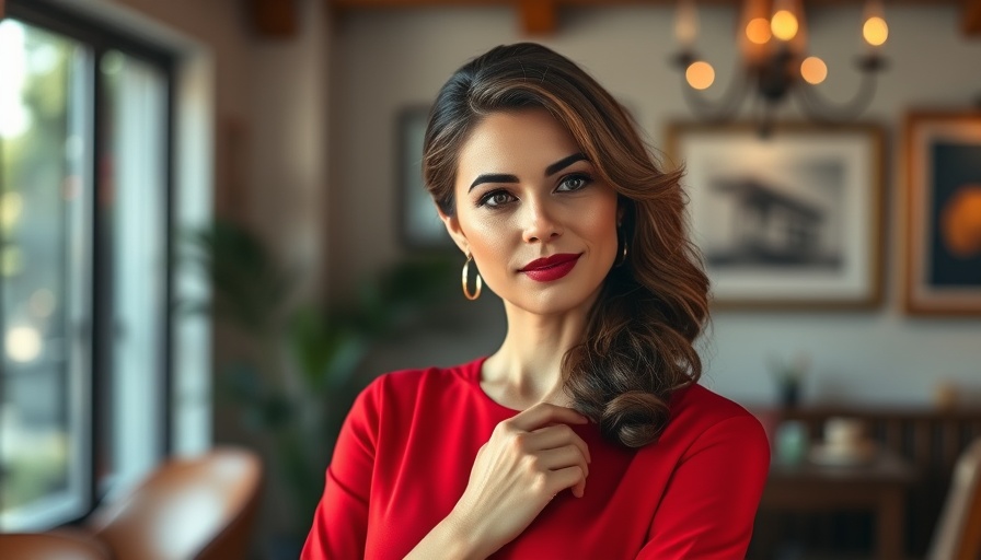 Cover featuring a thoughtful woman in red, symbolizing digital equity.