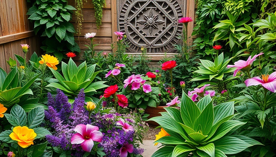 Small garden ideas at 2025 Chelsea Flower Show with vibrant plants.