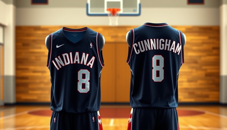 Sophie Cunningham jersey sellout: Indiana jersey with number 8, name shown.