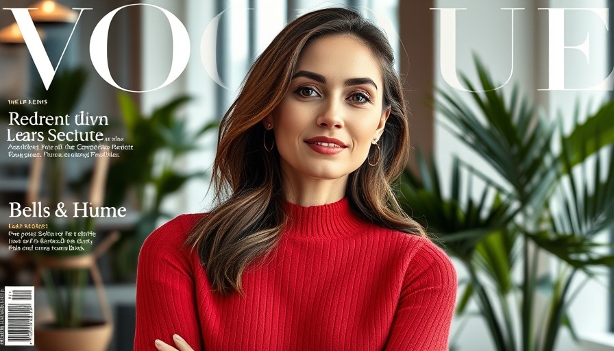 Confident woman featured on magazine cover discussing U.S.-Iran talks.