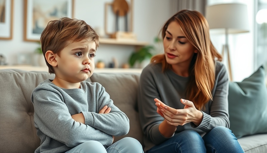 Expressive child and woman breaking generational parenting norms.