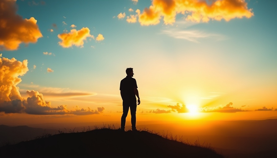 Silhouette at sunrise on hill with rays, Astronomer's New CEO.
