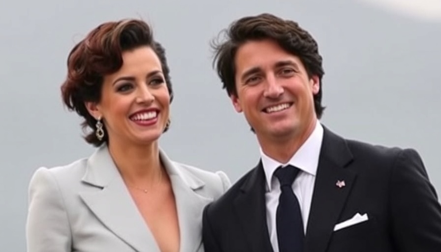 Katy Perry + former Canadian Prime Minister Justin Trudeau? Oh la la