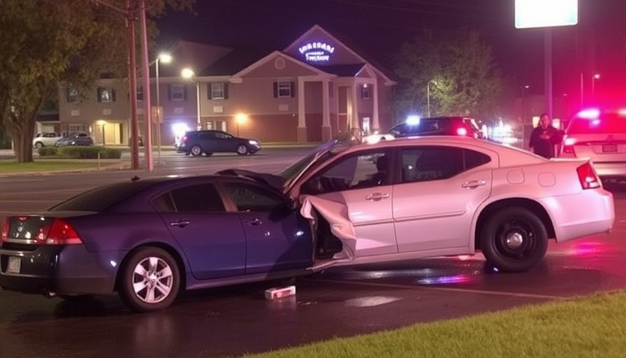 Driver killed in crash while leaving hotel parking lot outside Mt. Pleasant
