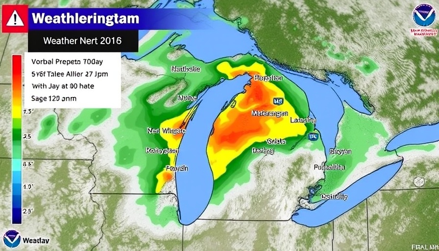 Weather alert in place for Upper Peninsula until Sunday midday