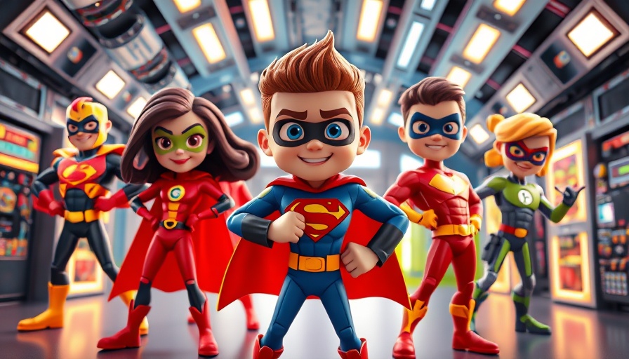 Disney Jr. new shows feature colorful superhero team in action.