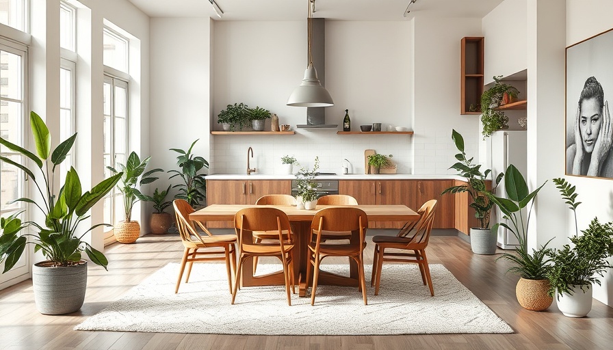 Modern kitchen and dining with soft natural materials for cozy homes.