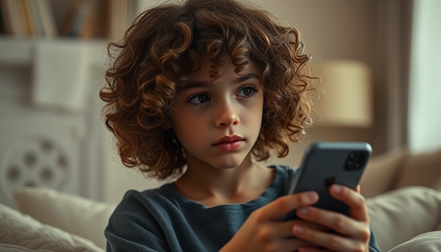 Teen contemplating while holding a phone, symbolizing decline in suicidal ideation.