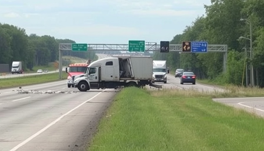 Crash shuts down portion of eastbound I-69 in Lapeer County