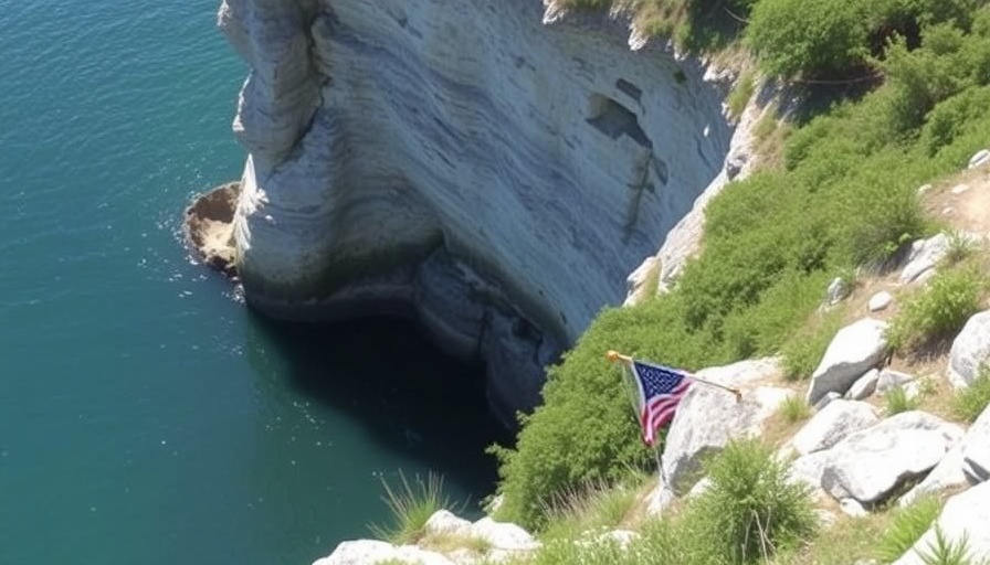 Man rescued after falling from Mackinac Island cliff