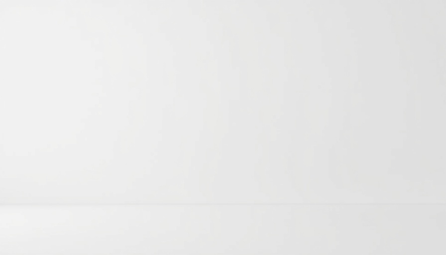 Minimalism in a blank white image