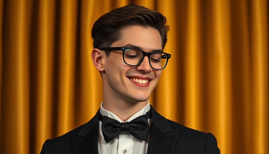 Formal portrait of a man in a tuxedo, Perplexity AI.