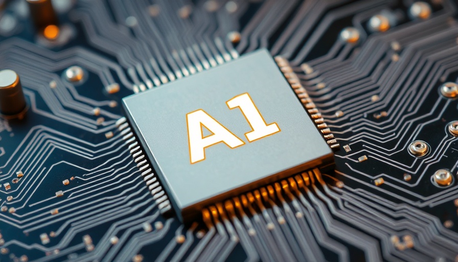 AI chip design symbolizing AMD OpenAI partnership on a circuit board