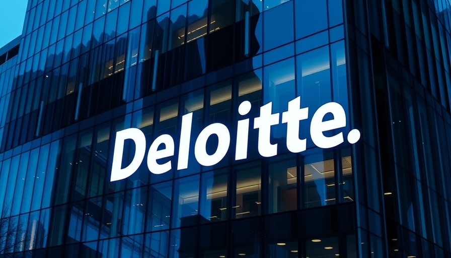 AI usage in Deloitte's report concept image