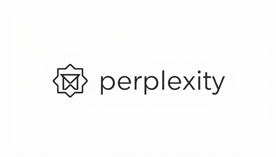 Perplexity AI geometric logo and text design.