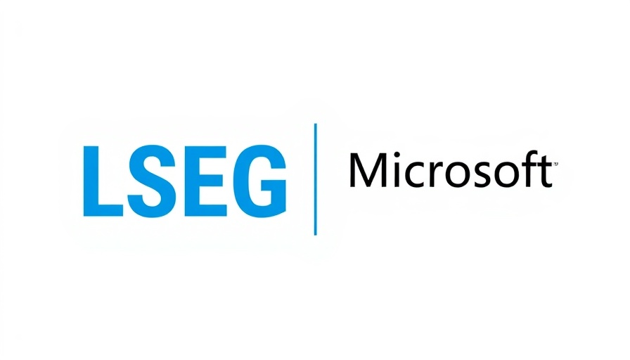 LSEG and Microsoft logos symbolizing collaboration in AI agents in finance.