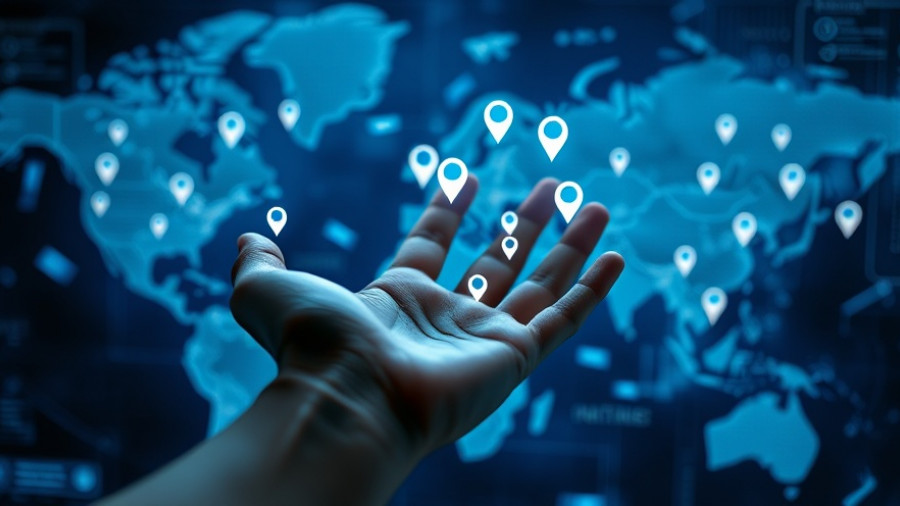 Futuristic image of human-agent collaboration display with AI elements.