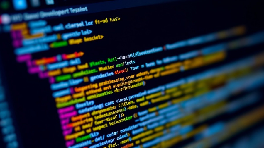 Close-up of browser developer console inspecting HTML code, prompt injection attacks.