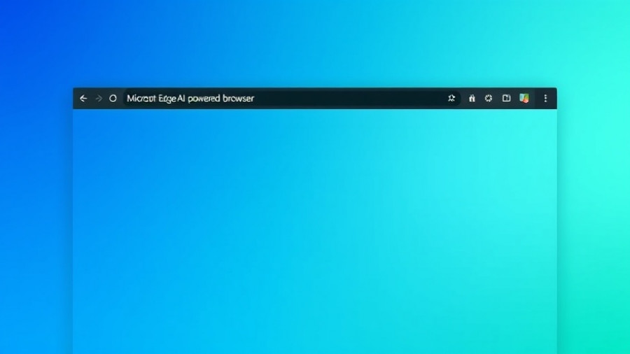 AI-powered Microsoft Edge browser interface showcasing Copilot Mode.