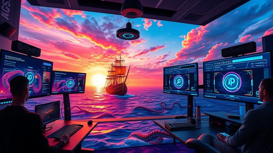 Microsoft AI enhances gaming with dynamic seascape interface.