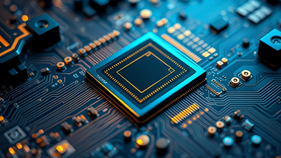 AI chipset showcasing technology and NVIDIA Corporation growth potential
