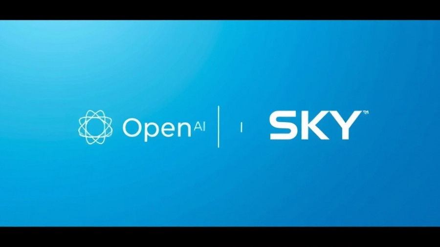 OpenAI AI interface for Mac featuring logos on a blue gradient background