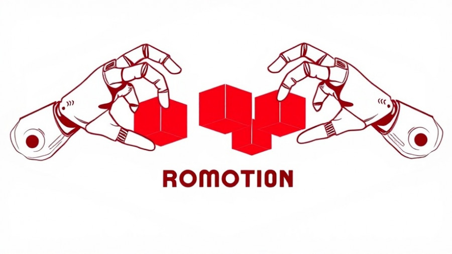 Minimalistic Claude AI illustration with robotic hands and cubes.