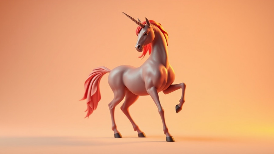 Stylized centaur figure in vibrant 3D rendering with warm lighting.