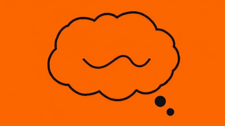 Minimalist thought bubble representing Claude memory for enterprise