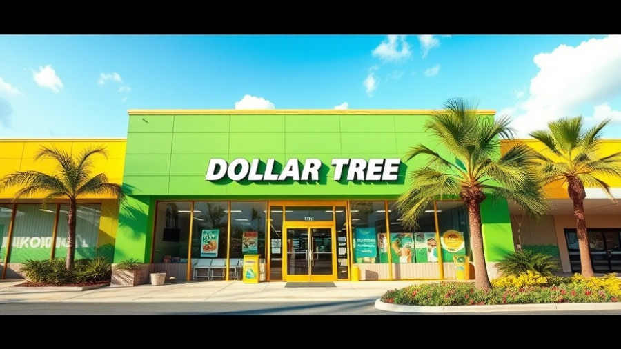 $1.25 Dollar Tree store exterior with green accents.