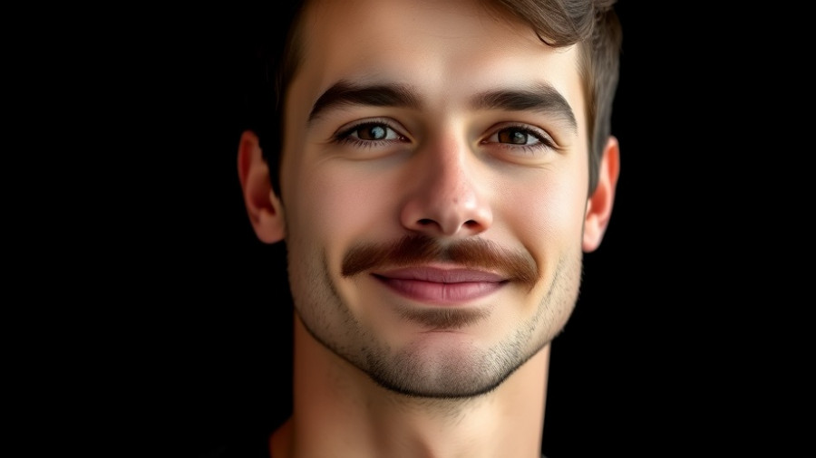 Confident young man smiling portrait for AI Cloud for Agentic Applications.