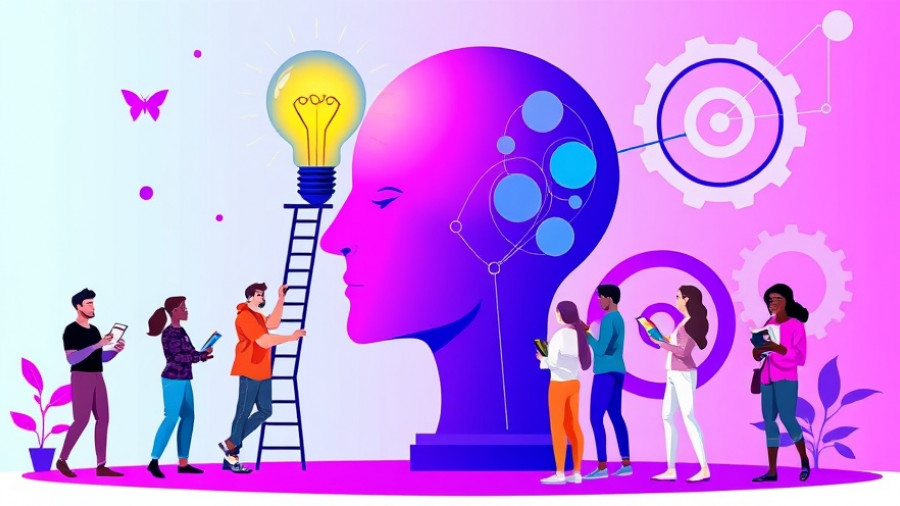 Collaboration in AI innovation, light bulb idea, teamwork.