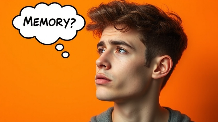 Contemplative young man thinking of memory, AI coding tools theme.