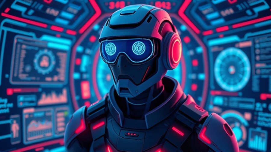 AI Security Agent combating code vulnerabilities in a digital environment.