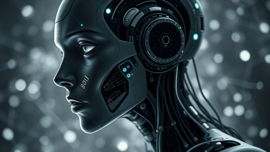 Anthropic AI introspection in a futuristic digital network.