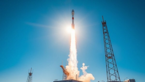 Rocket launch innovation symbolizing anticipated IPOs in 2026.