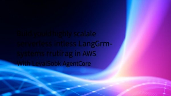 Blog graphic highlighting serverless AI agents in AWS.