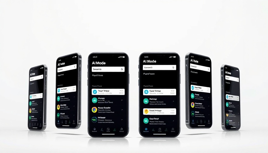 AI Mode in Search Labs interface with mobile displays.