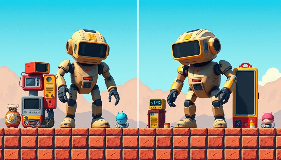 Claude AI comparison in vintage video game setting.